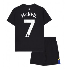 Everton Dwight McNeil #7 Replika Babytøj Tredje sæt Børn 2025-26 Kortærmet (+ Korte bukser)